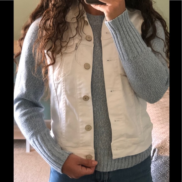 Levi’s White Vest Jacket XS - Picture 2 of 7